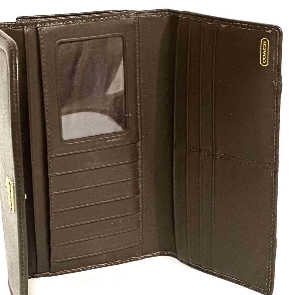 Coach Madison Wallet Brown Leather - Picture 7 of 10